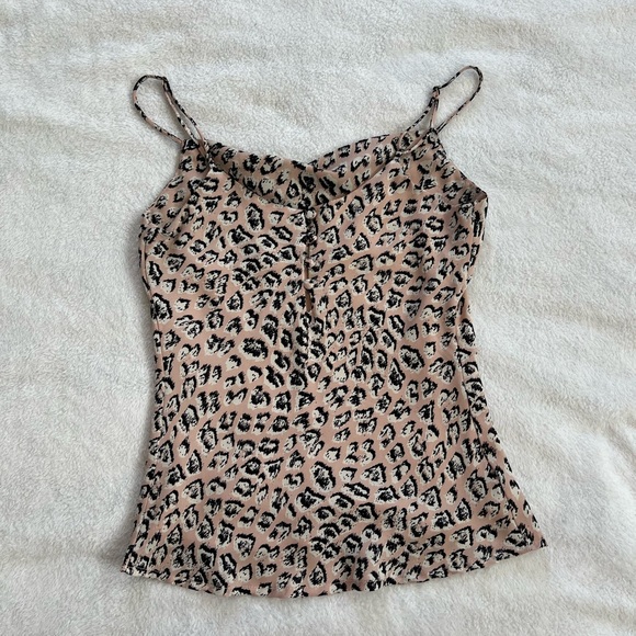 ASTR the label blush cheetah print camisole top - Picture 2 of 4